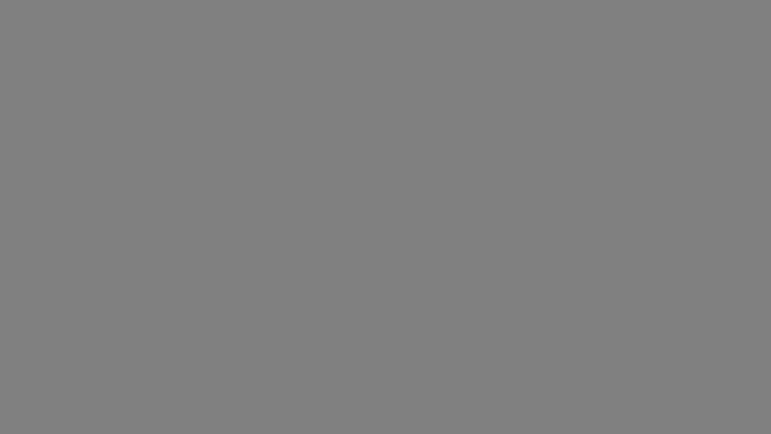 2560x1440 Gray Solid Color Background