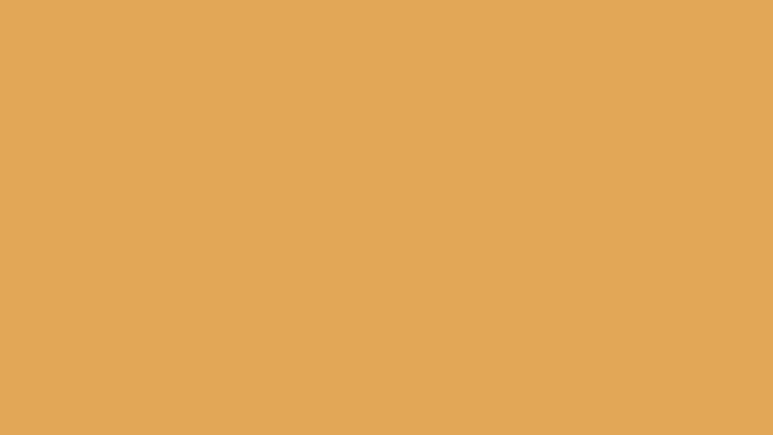 2560x1440 Indian Yellow Solid Color Background