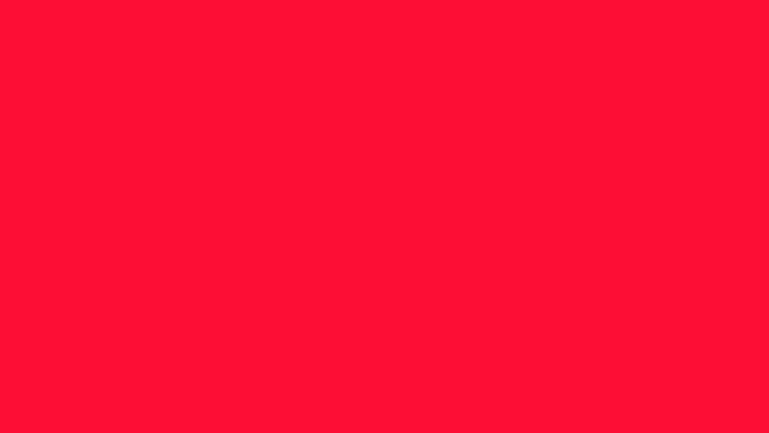 2560x1440 Scarlet Crayola Solid Color Background