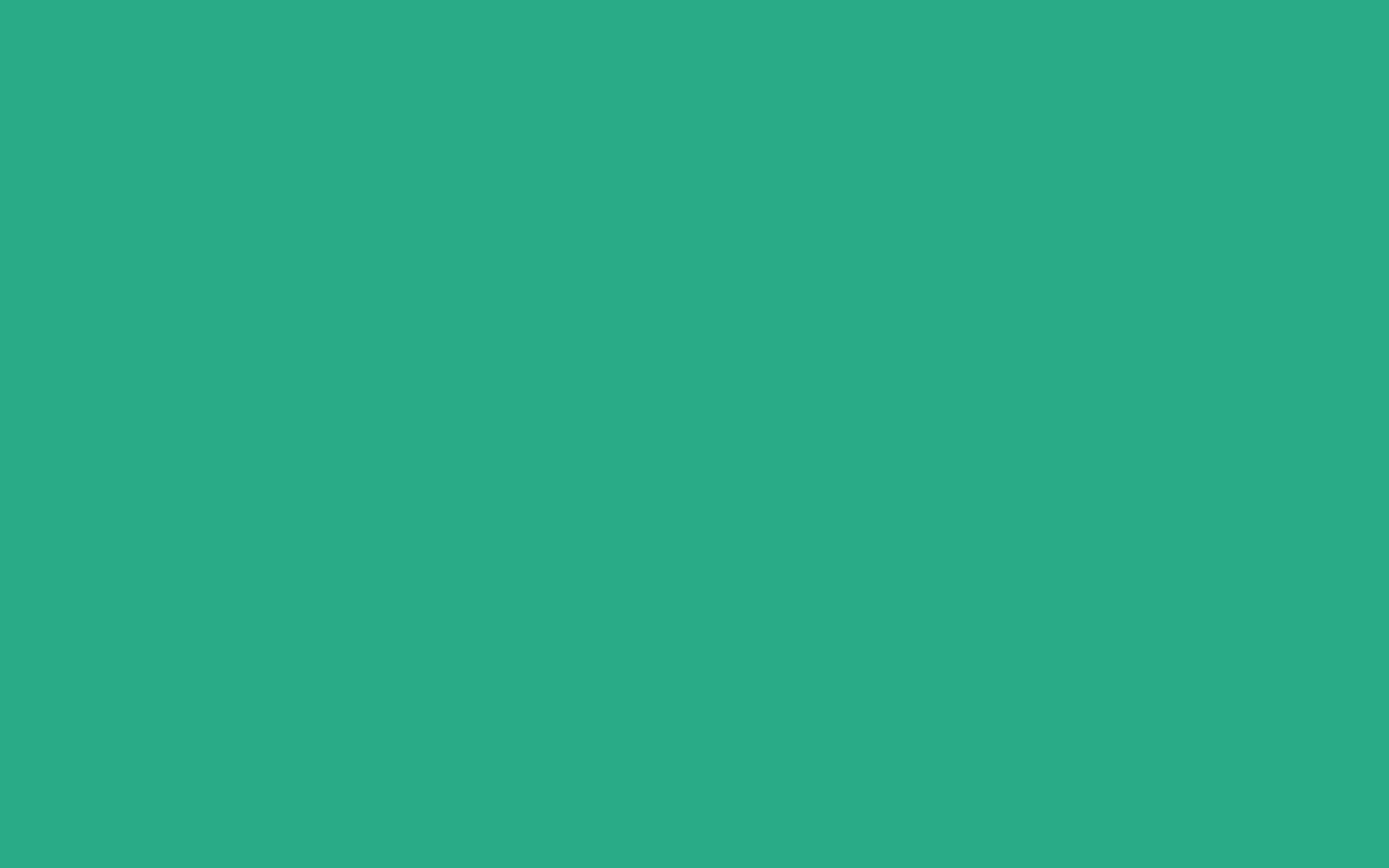 2560x1600 Jungle Green Solid Color Background