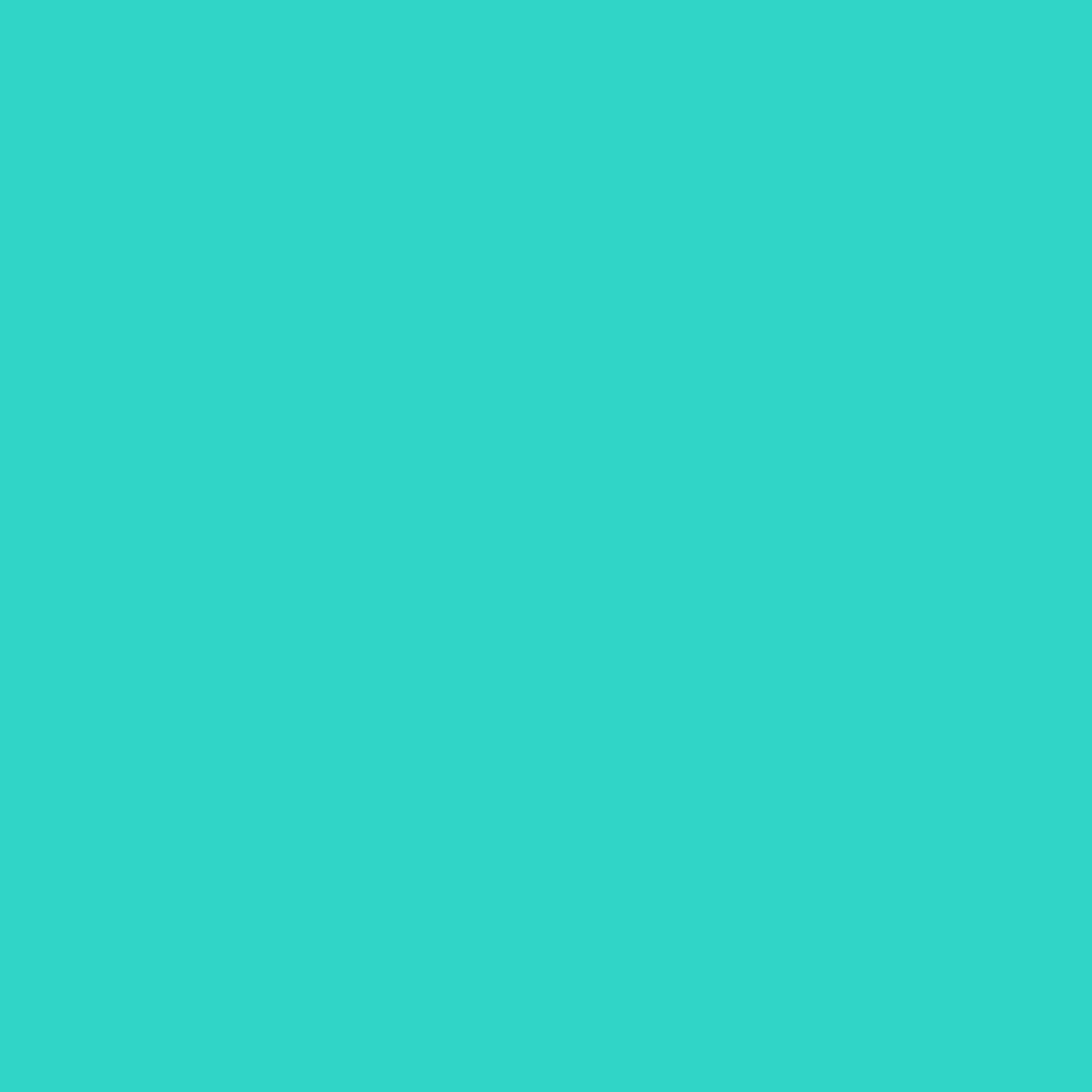 2732x2732 Turquoise Solid Color Background