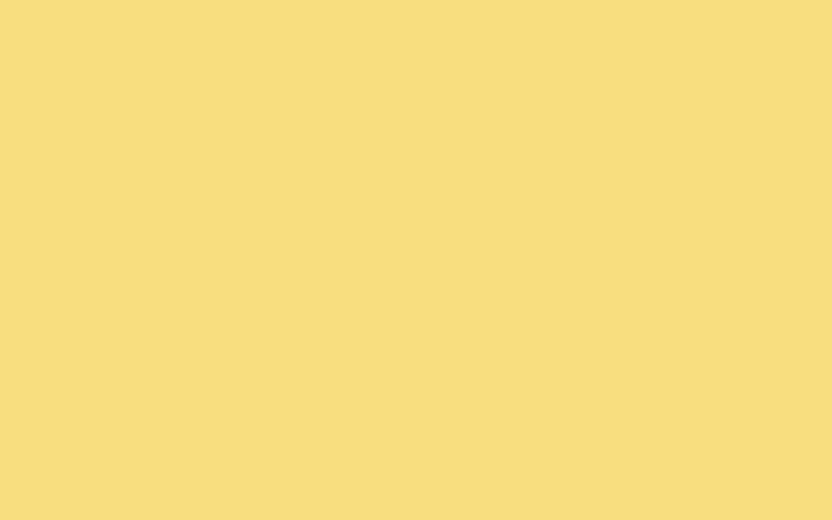2880x1800 Mellow Yellow Solid Color Background
