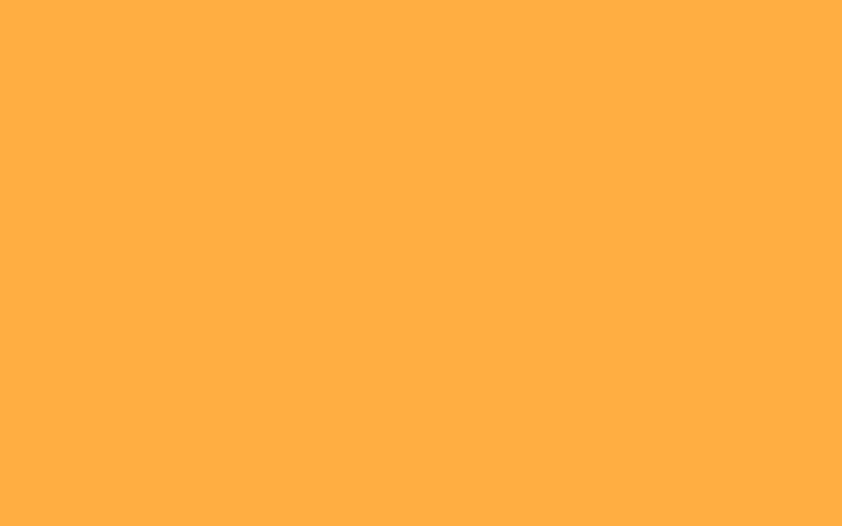 2880x1800 Yellow Orange Solid Color Background
