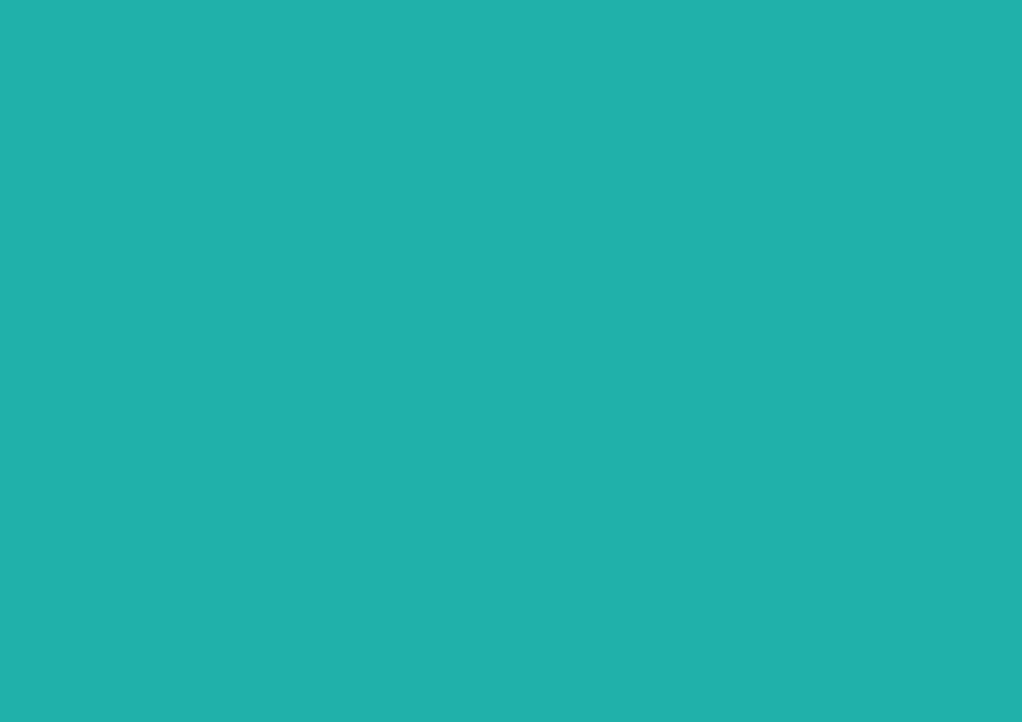 3508x2480 Light Sea Green Solid Color Background