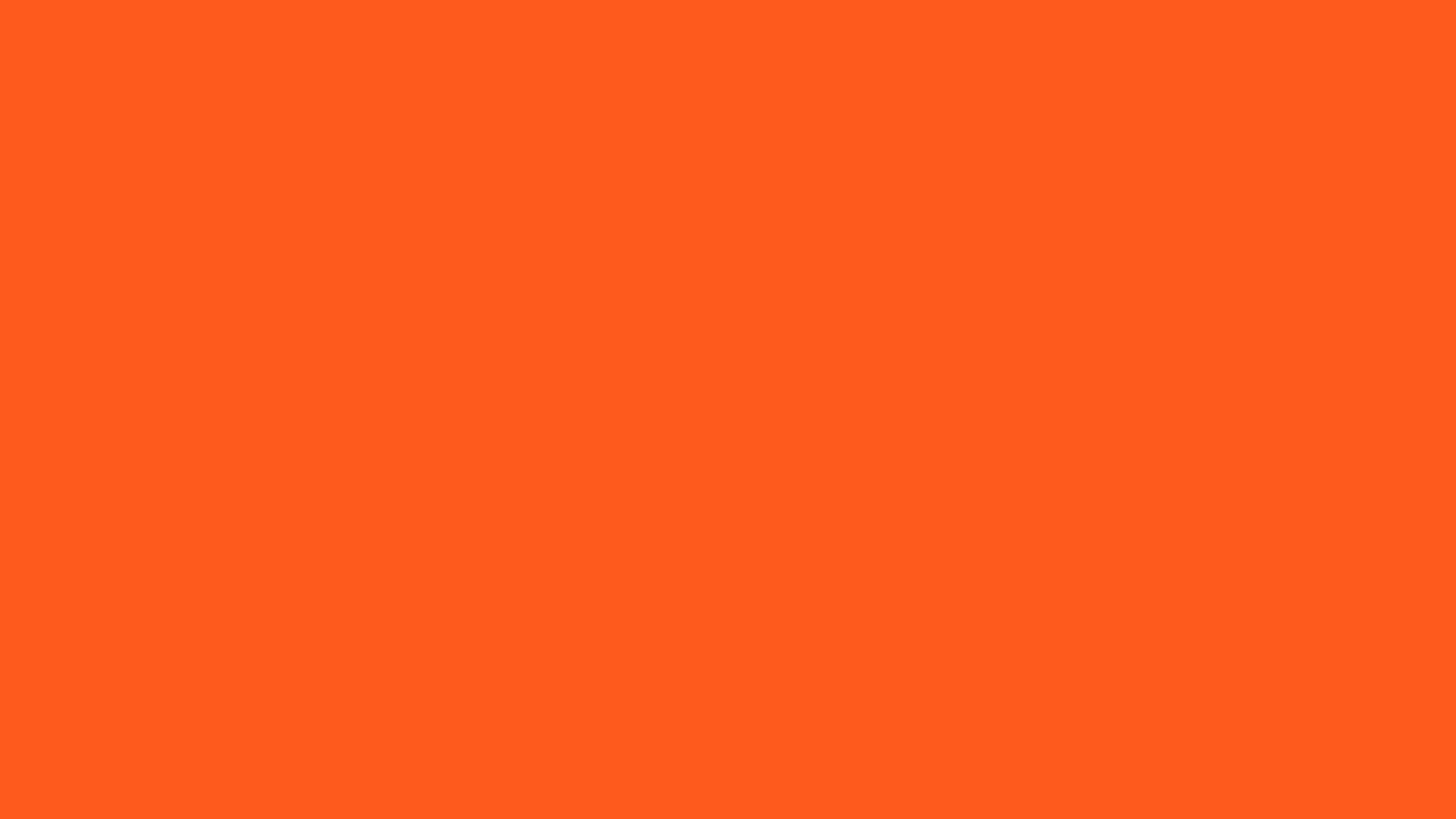 3840x2160 Giants Orange Solid Color Background