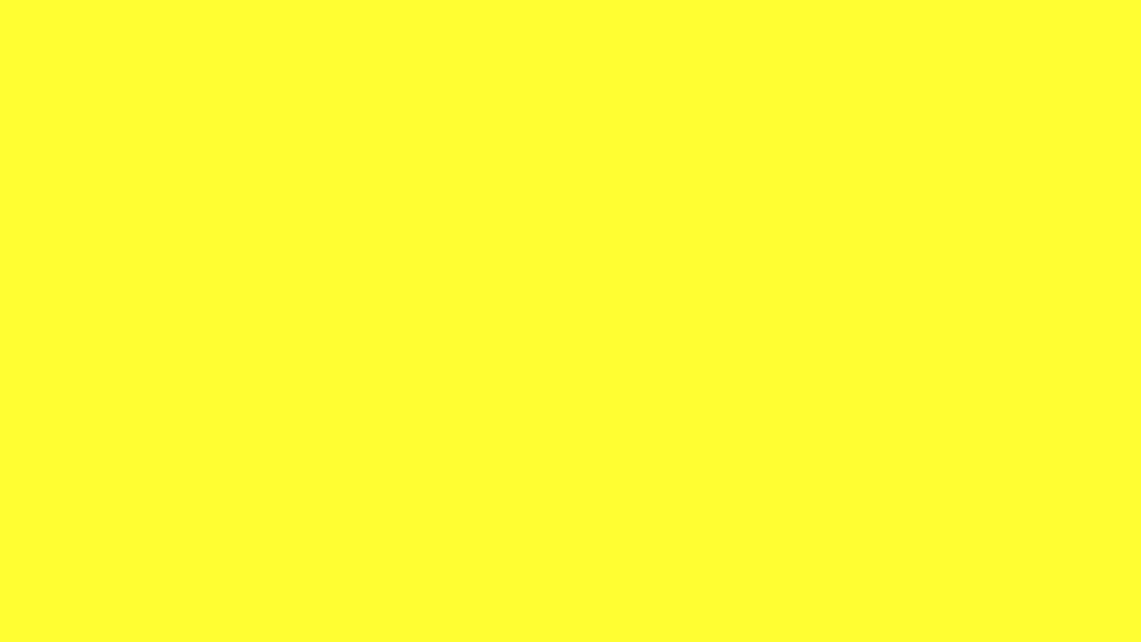 3840x2160 Yellow RYB Solid Color Background
