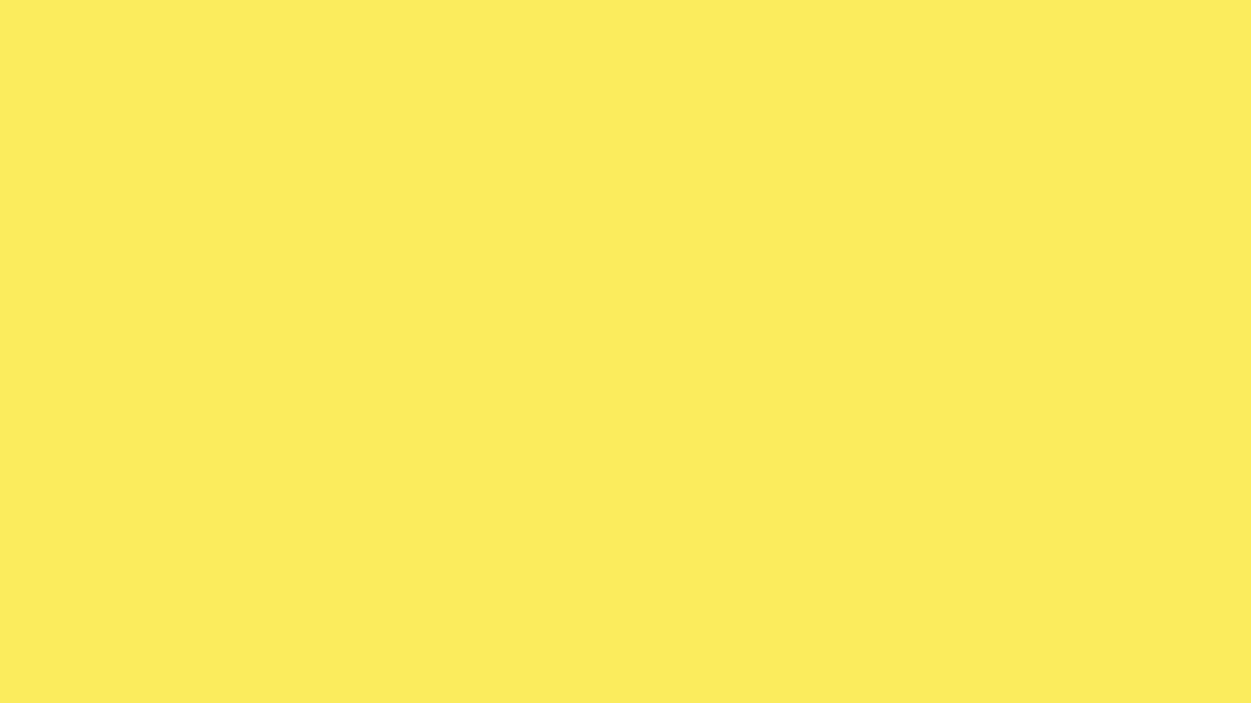 4096x2304 Maize Solid Color Background