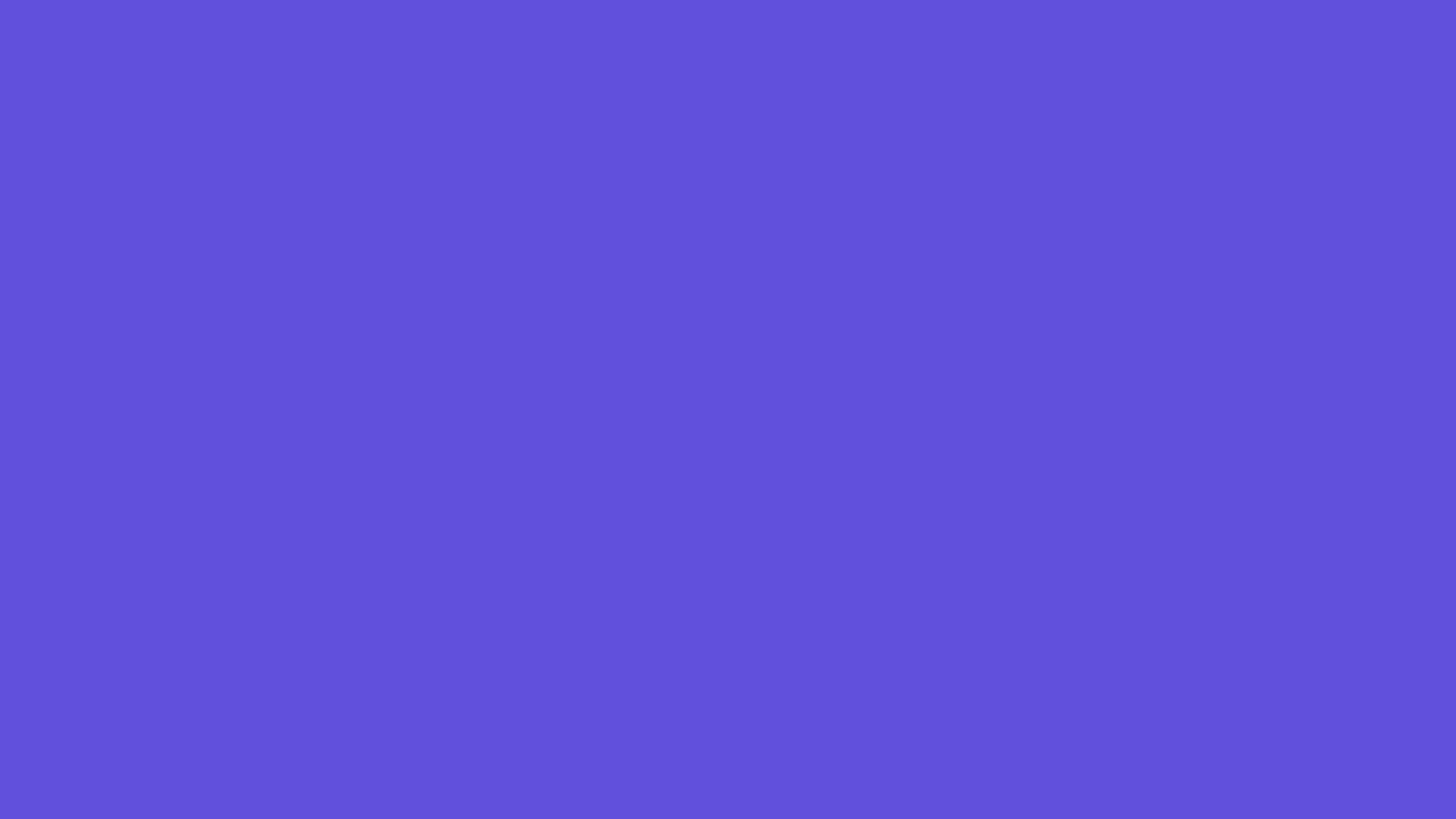 4096x2304 Majorelle Blue Solid Color Background