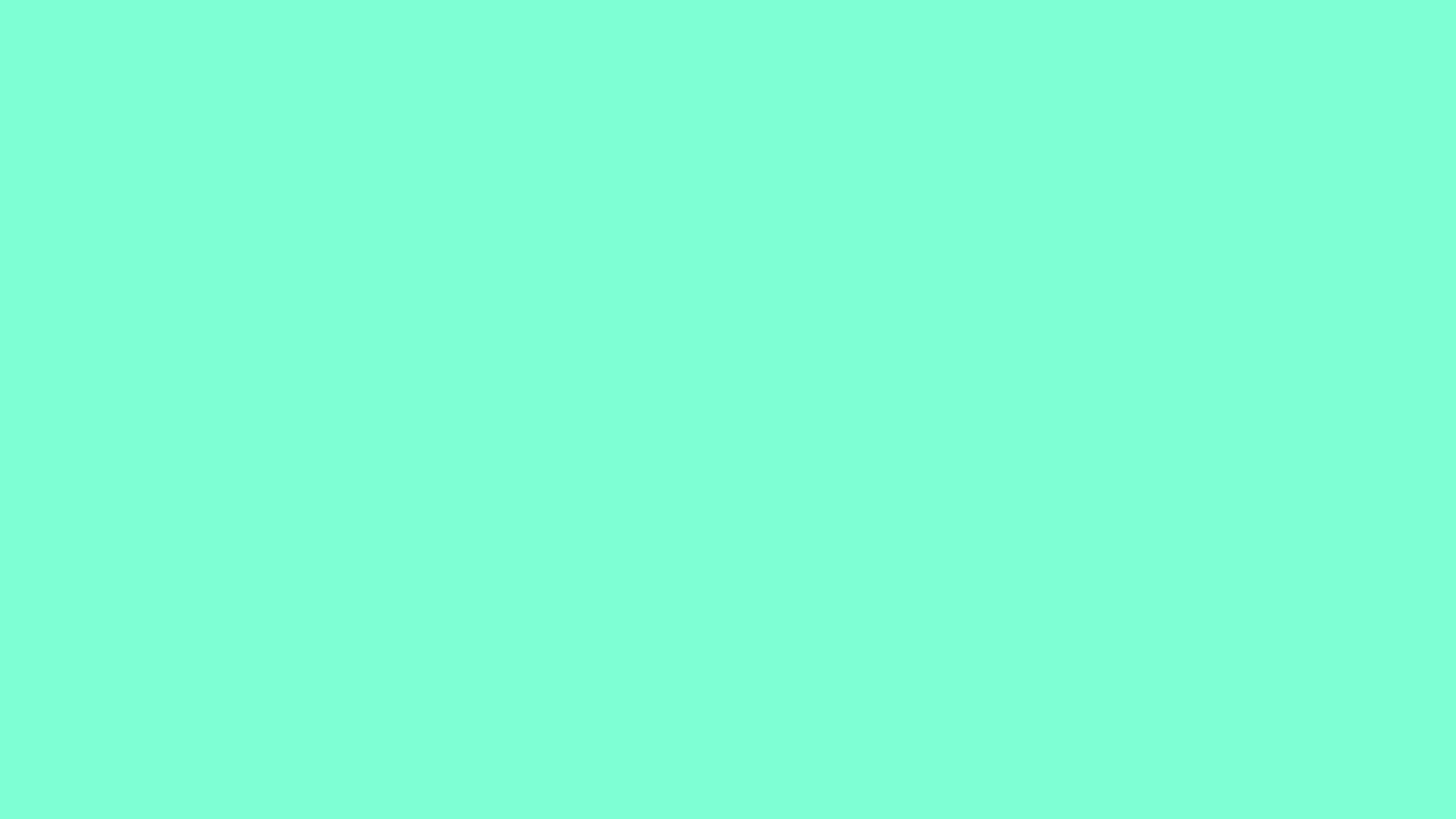 5120x2880 Aquamarine Solid Color Background