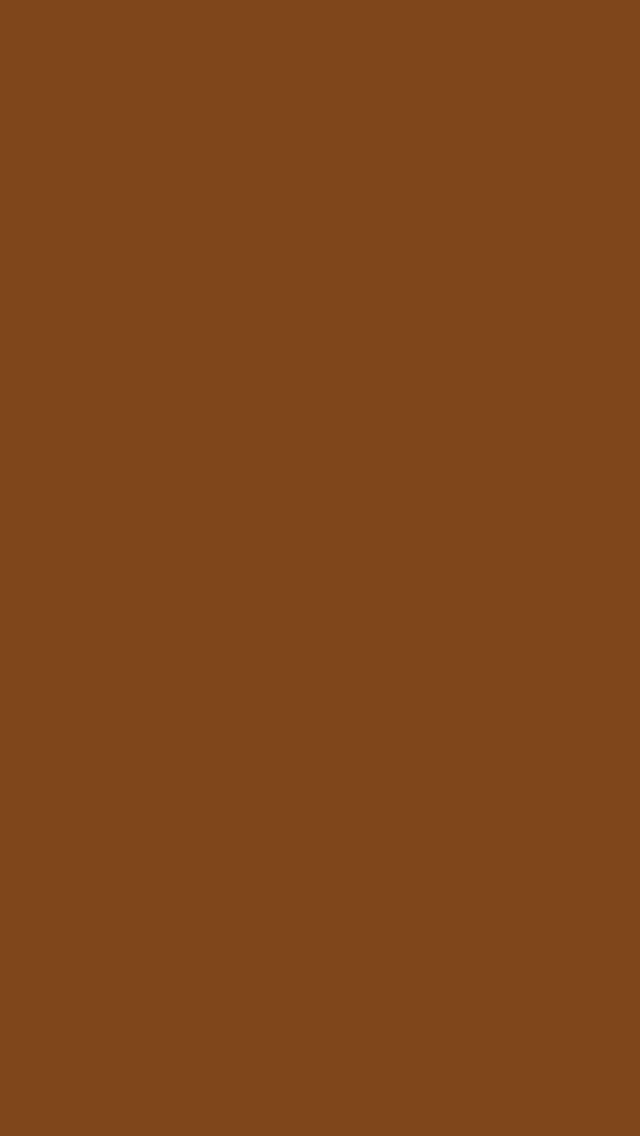640x1136 Russet Solid Color Background