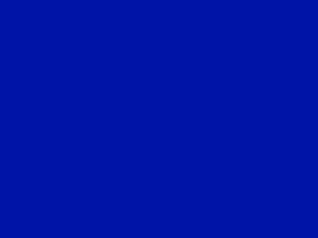 640x480 Zaffre Solid Color Background