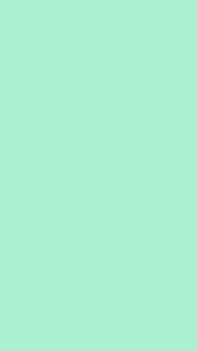 750x1334 Magic Mint Solid Color Background