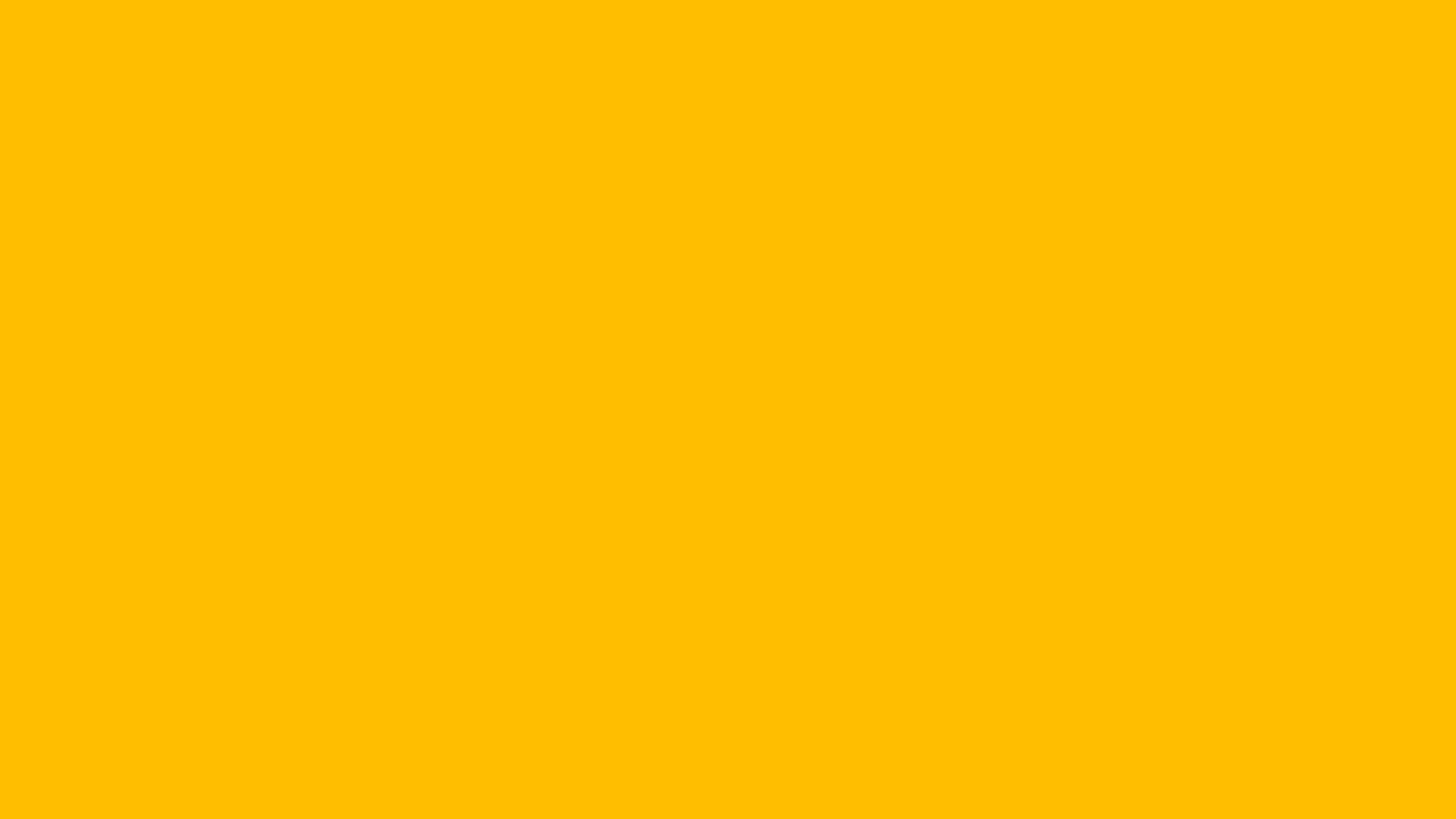 7680x4320 Amber Solid Color Background