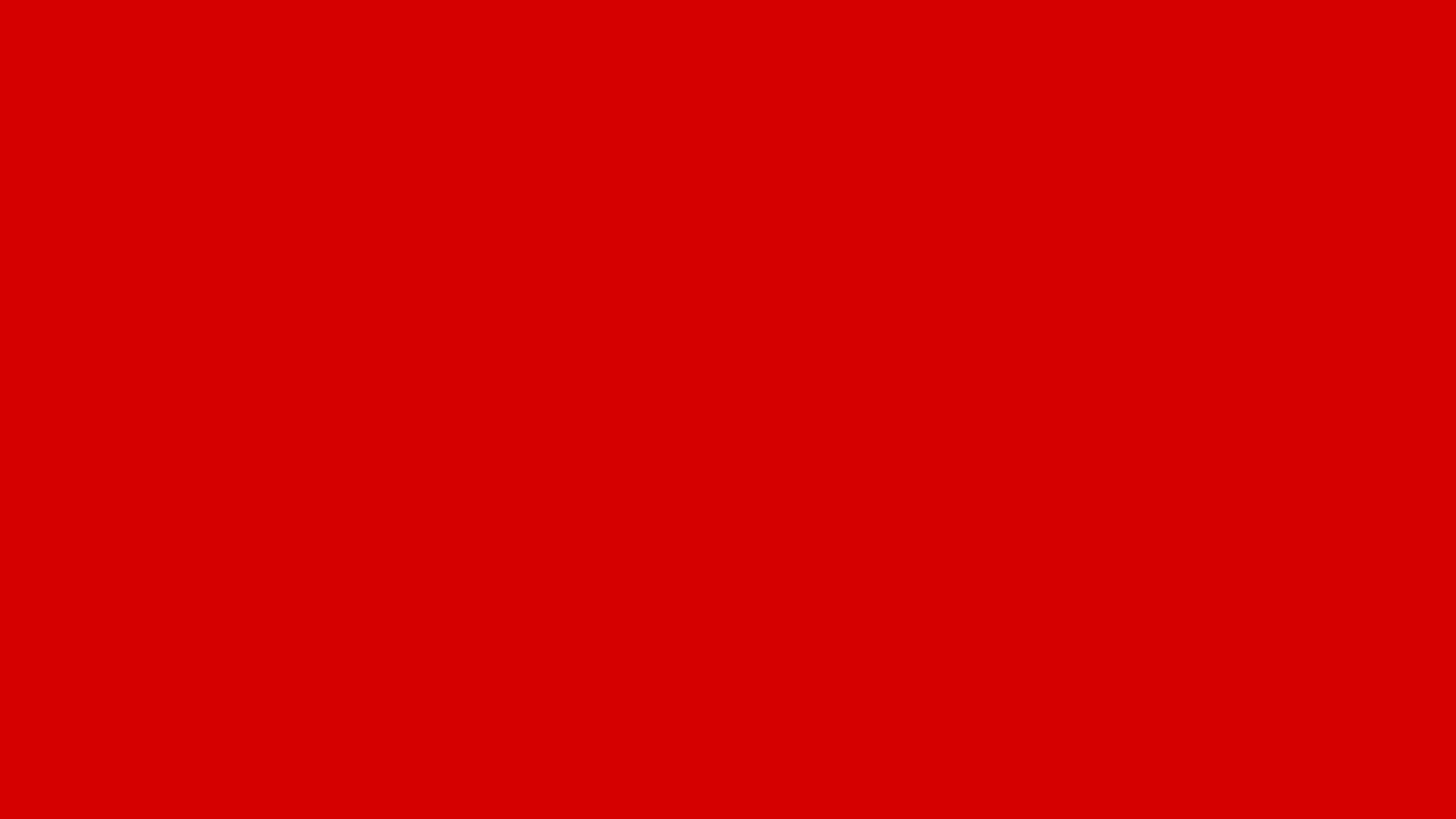 7680x4320 Rosso Corsa Solid Color Background