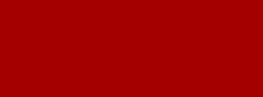 851x315 Dark Candy Apple Red Solid Color Background